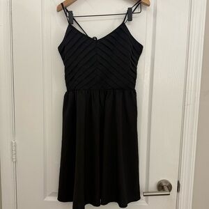 Elegant Black Sleeveless Dress